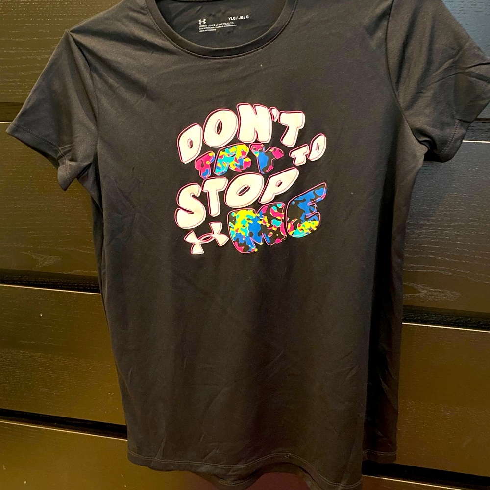 Under Armour, “Don’t stop me”, size YLG